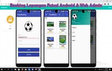 Source Code Sewa Lapangan Futsal Menggunakan Android Studio